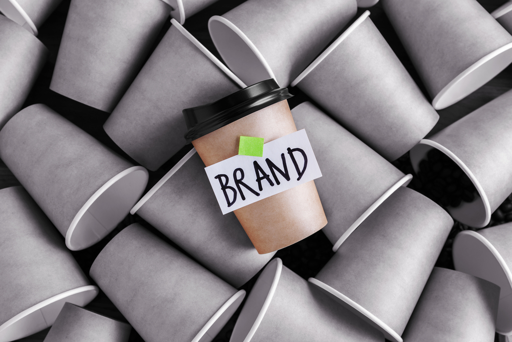 Image depicting unique coffee brand identity, highlighting differentiation and trust-building in line with successful brand strategies.